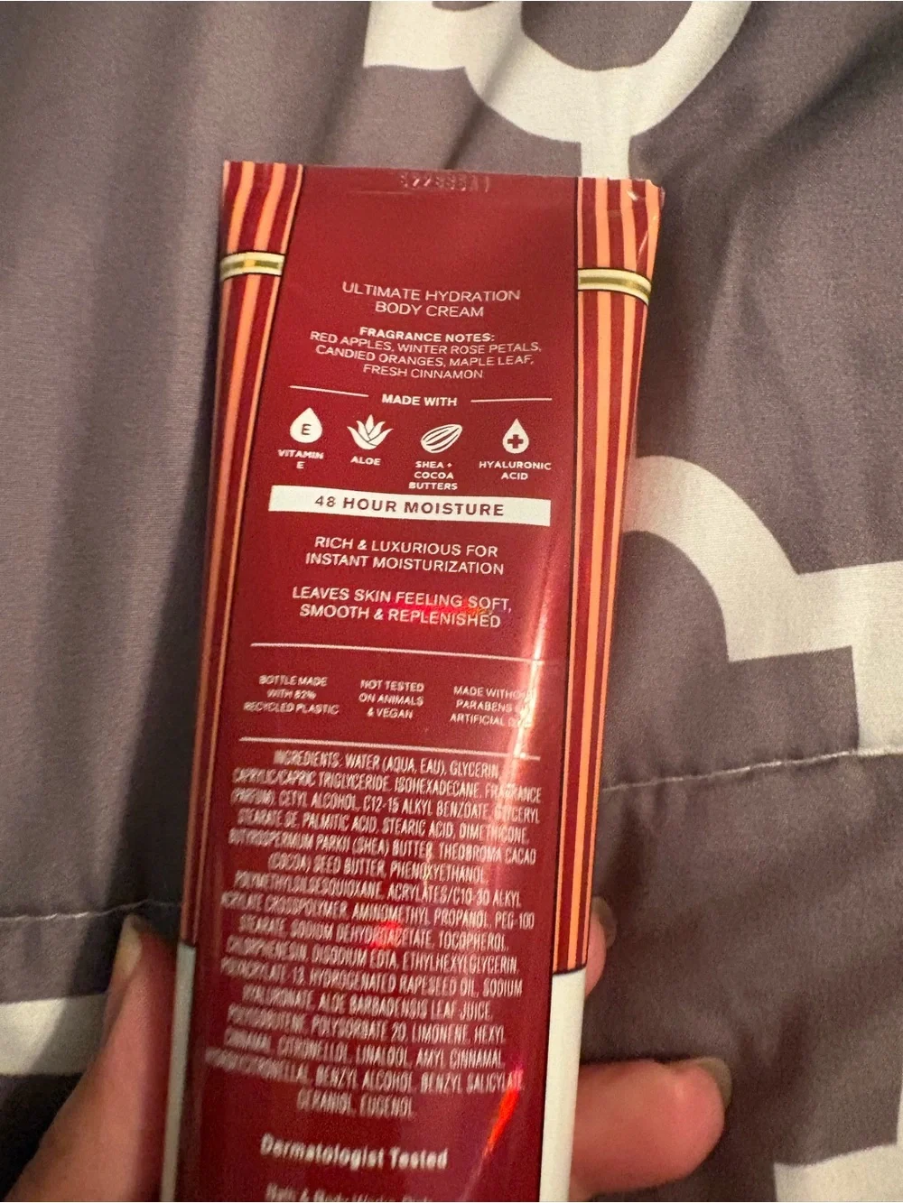 Bath & Body Works Winter Candy Apple Set - Red